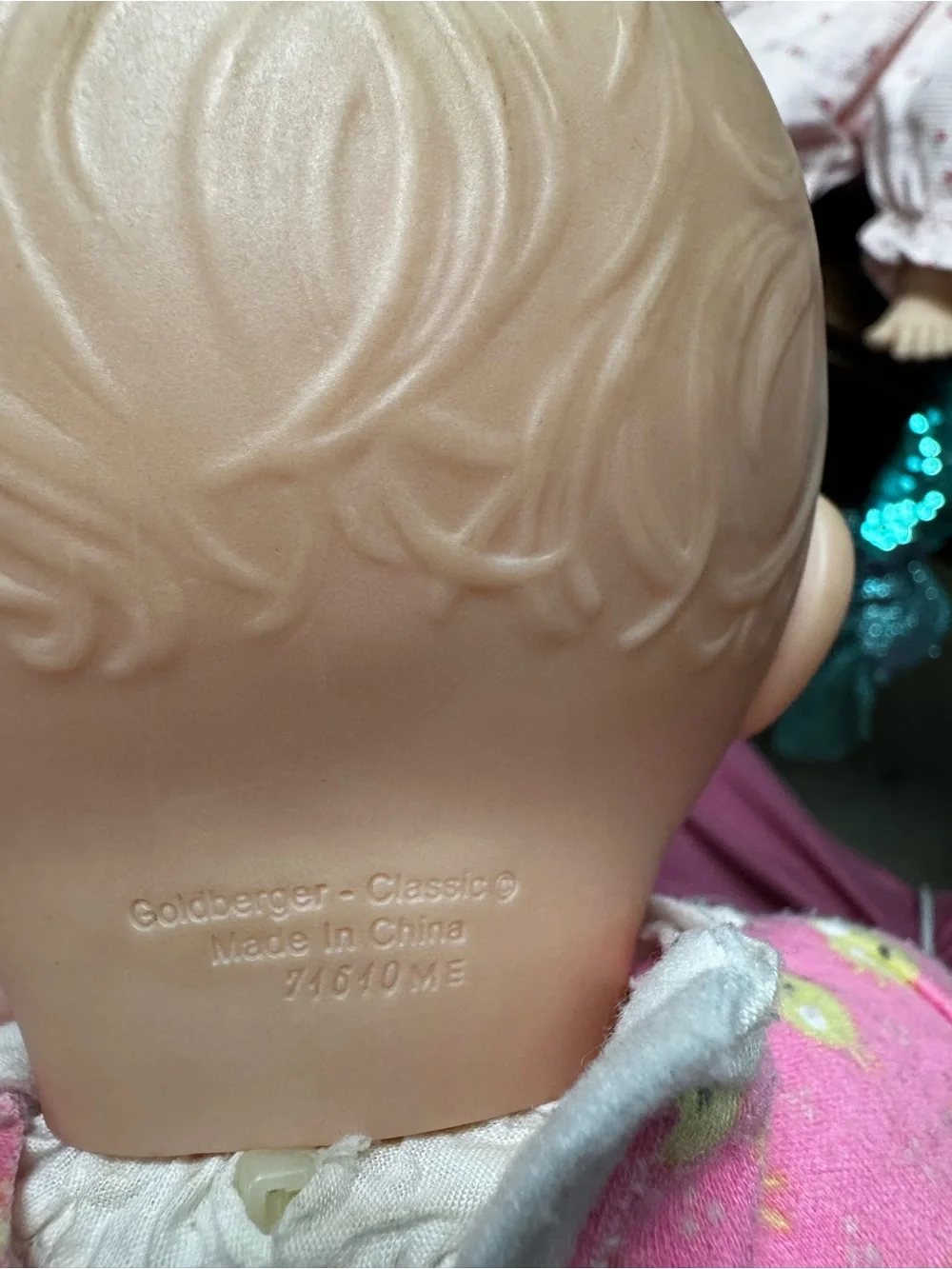 Pink Baby Doll in Pink Chick Print Outfit